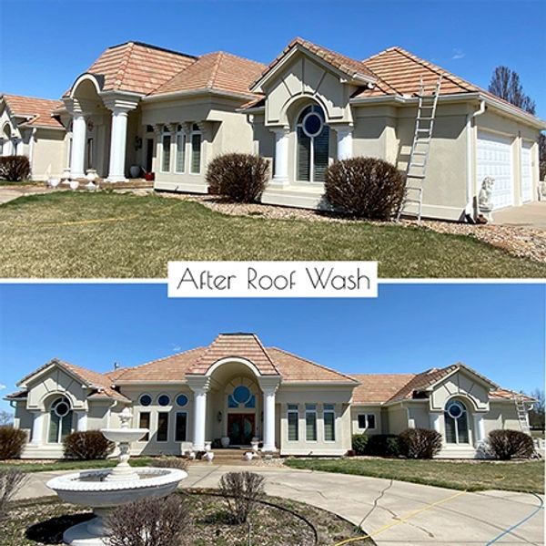Roof Soft Wash in Kansas City